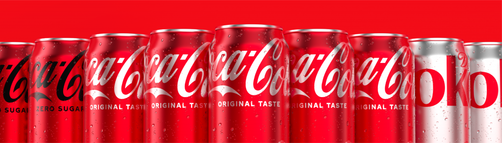 Coca-Cola cans